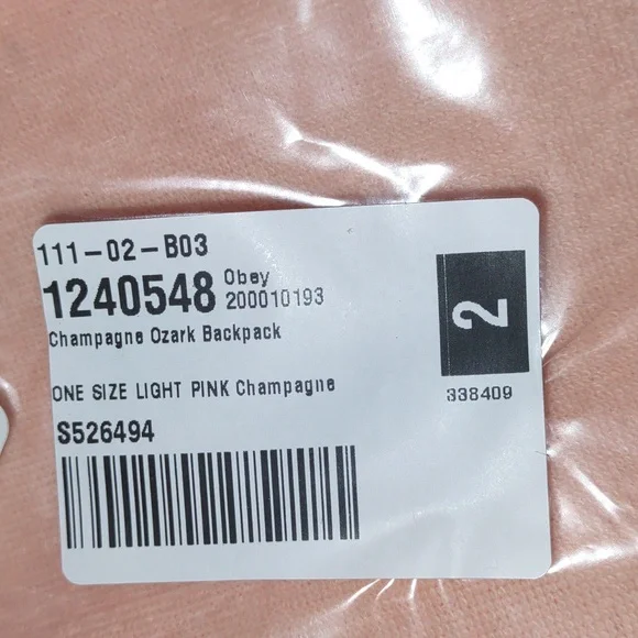 😺OBEY Champagne Ozark Backpack - Picture 8 of 14